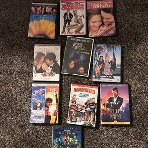 Collection of 10 Comedy and Thriller DVDs